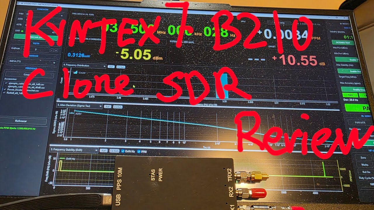 New SDR B210 Mini Clone with Kintex7 review. 