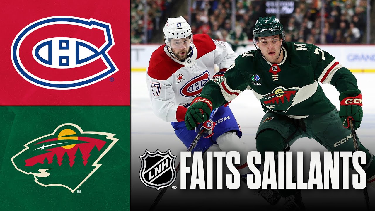 Canadiens vs Wild | Faits saillants