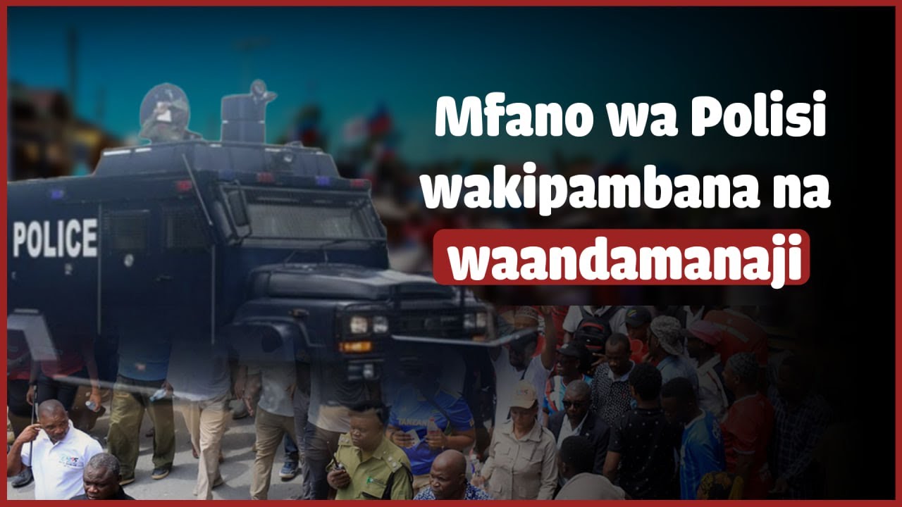 Kwata ya Kutuliza Ghasia FFU, Mfano Polisi Wakipambana na Waandamanaji  ‘Wakaidi Hatuna Huruma Nao’