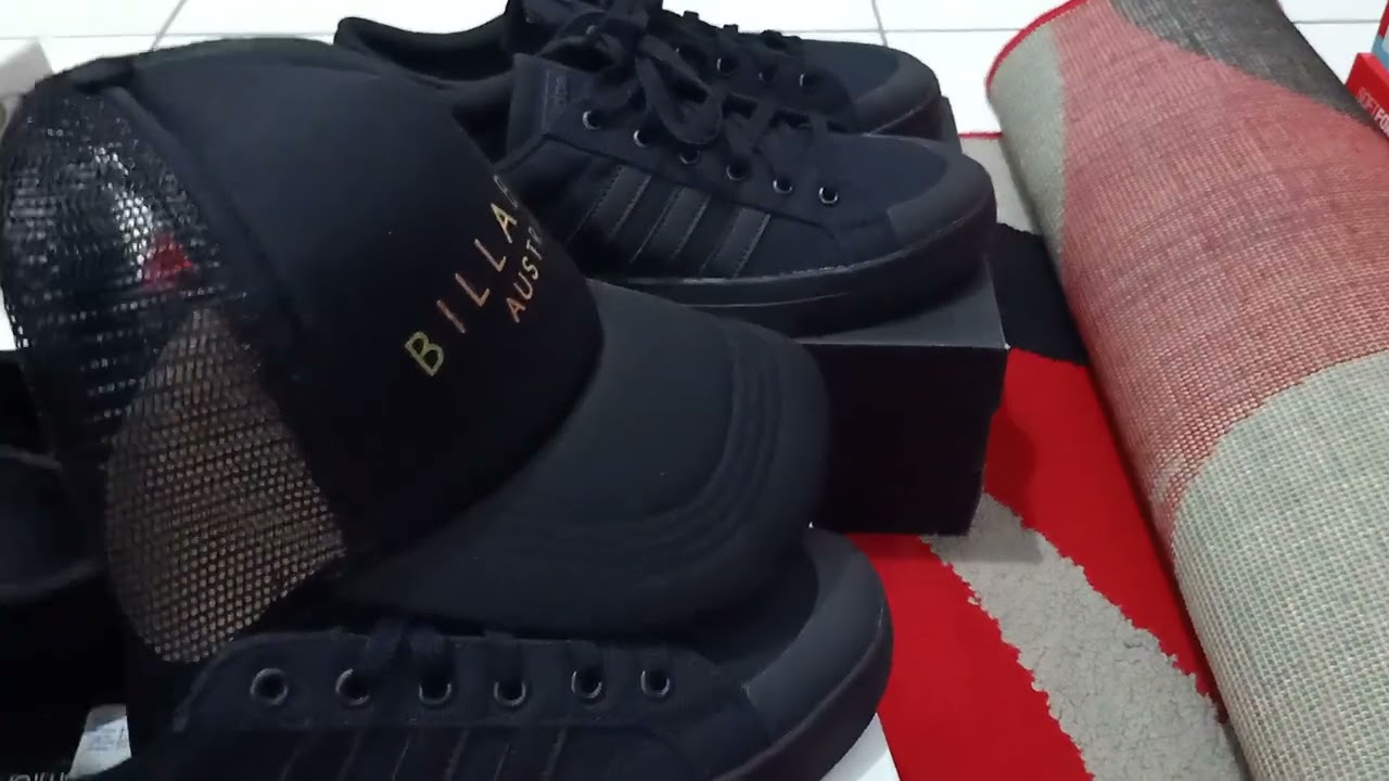Unboxing Adidas Bravada Skateboarding Triple Black ORIGINAL 👍