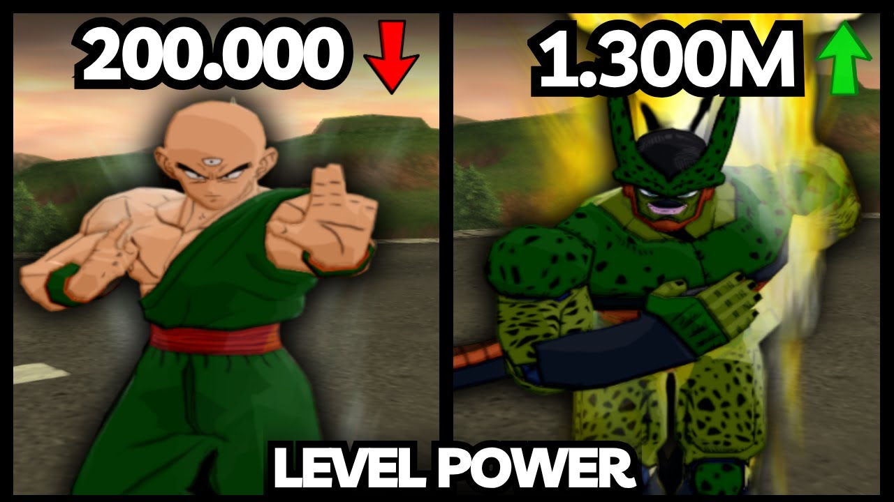 NIVELES DE PODER - TEN SHIN HAN VS CELL SEMI PERFECTO😅 | DRAGON BALL Z BUDOKAI TENKAICHI 3 ISO