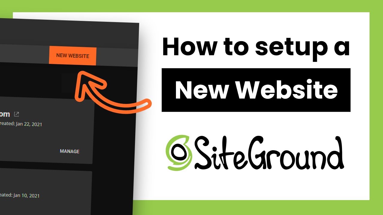 ✅  How to ADD a NEW WEBSITE in SiteGround | Setting up SiteGround websites in 2021