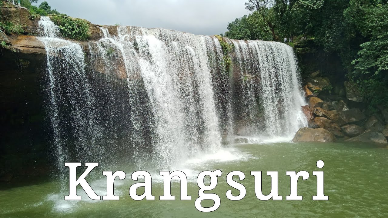 krangsuri waterfall . West jaintia hills. Meghalaya.