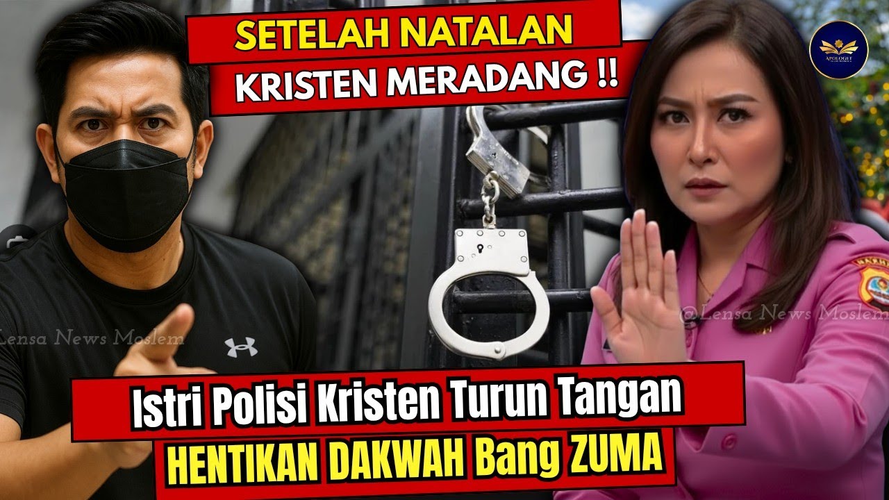 GEMPARR‼️ISTRI POLISI KRISTEN Ini Minta Bang ZUMA Hentikan Debat!