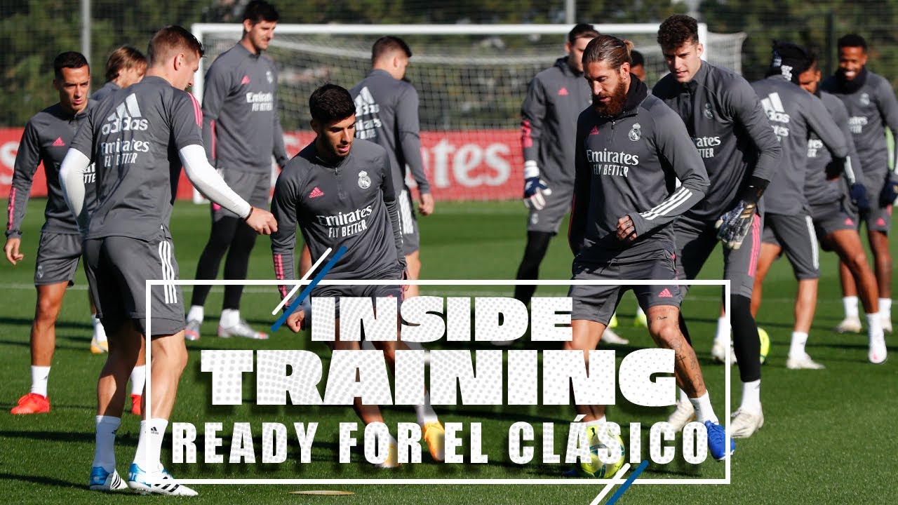 👊 Ramos, Casemiro, Vini Jr. & co. ready for EL CLÁSICO!