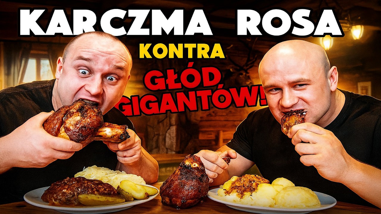Czy Karczma Rosa wykarmi WIELKICH CHŁOP&Oacute;W? Strongmani testują!