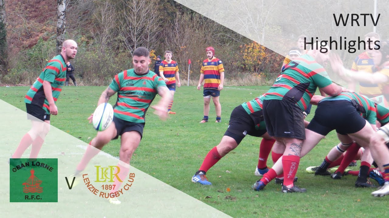 Oban Lorne v Lenzie | WRTV Highlights