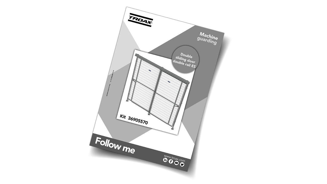 Follow Me - Double sliding door double rail ES 36905570