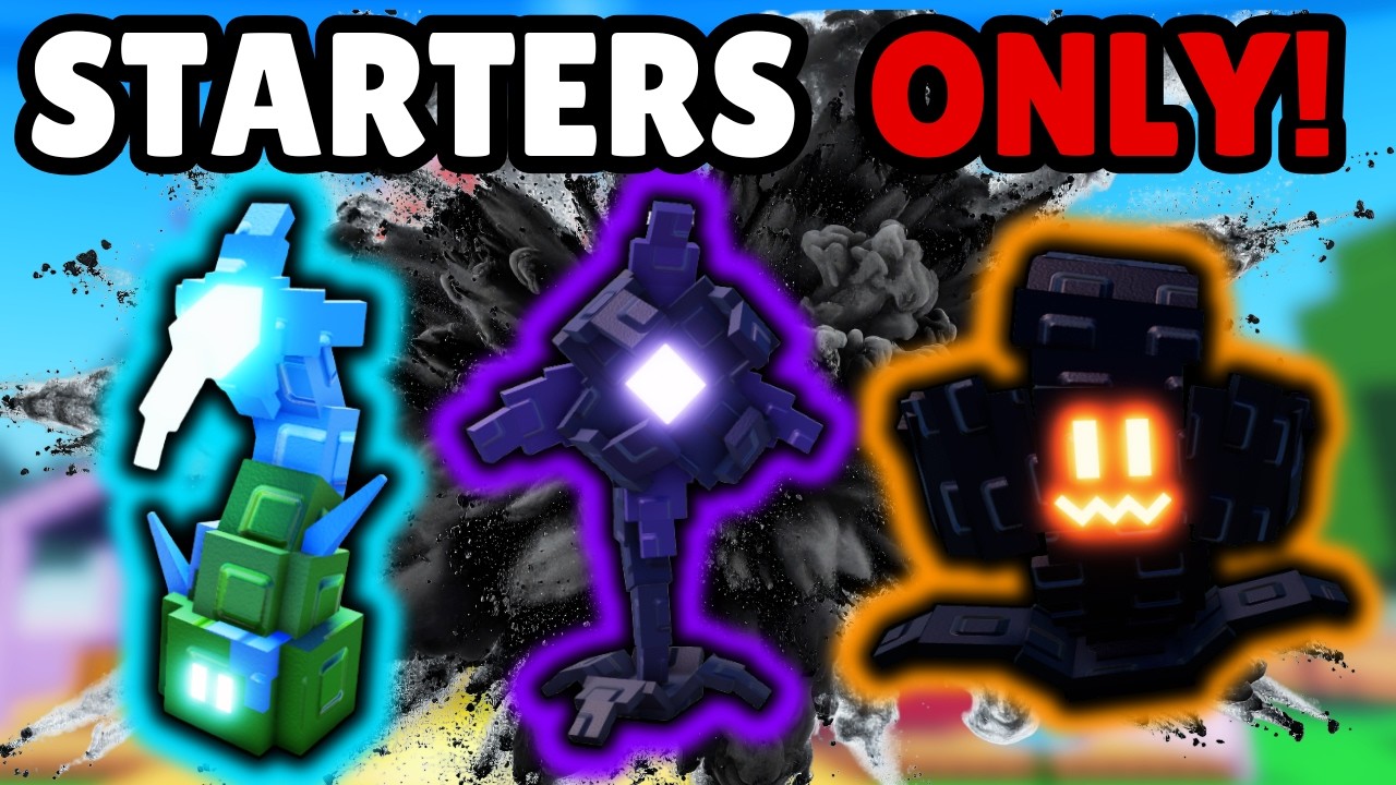 I Can't Believe How OP Our STARTERS TEAM Was In Garden Tower Defense!