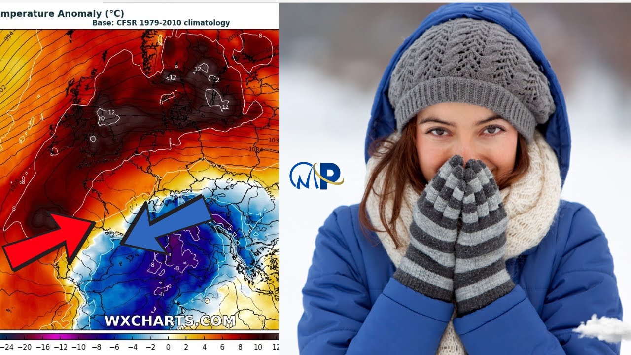 Y después de las BORRASCAS ATLÁNTICAS: ¿llegará una PULSACIÓN FRÍA INVERNAL 🥶 a España?