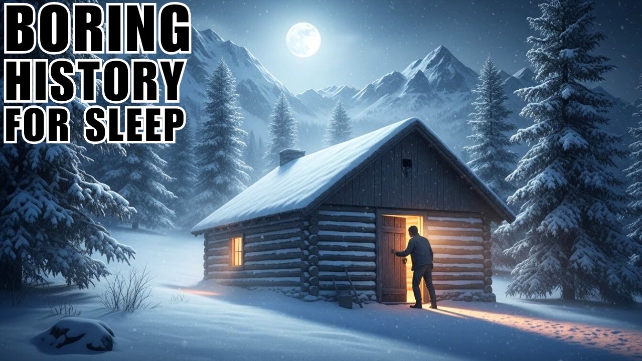 What It Was Like to Sleep in a Log cabins During Blizzards 1800s | History for Sleep