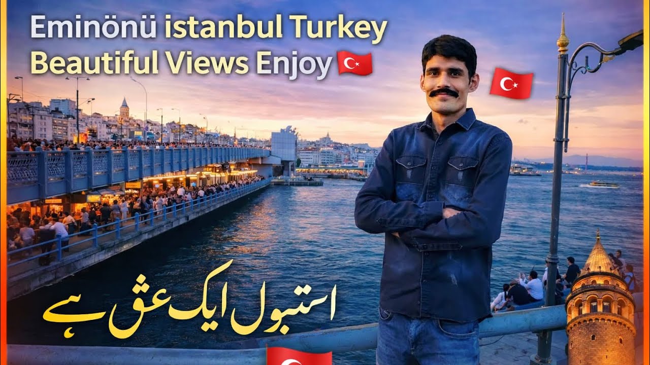 İstanbul Eminönü sahil beutıful plece enjoy 