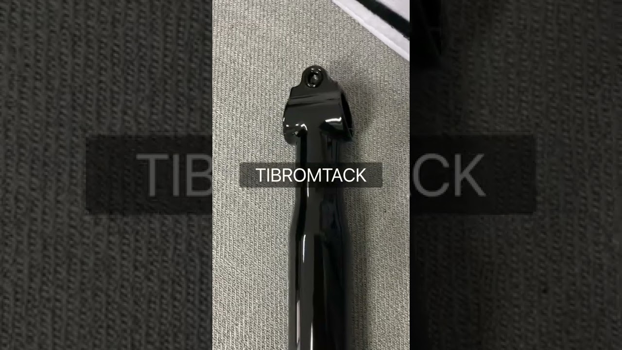 Stem post of titanium for Brompton.🎁Lightweight 540g.🎊Order➡️ amzn.to/3gWIWJ3