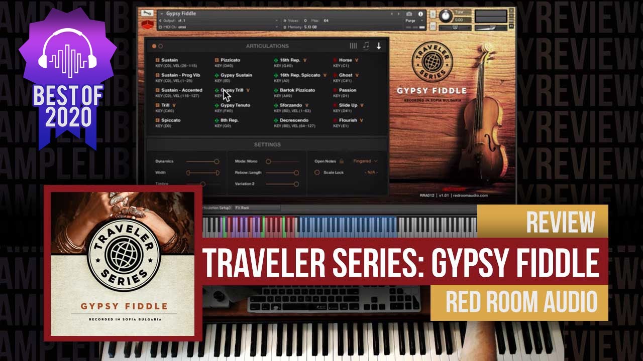 Review: Gypsy Fiddle by Red Room Audio