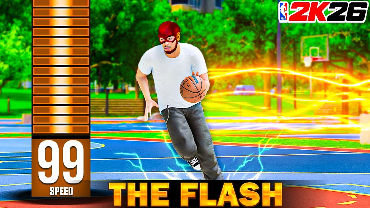 I Played as THE FLASH with the FASTEST BUILD on NBA 2K26...