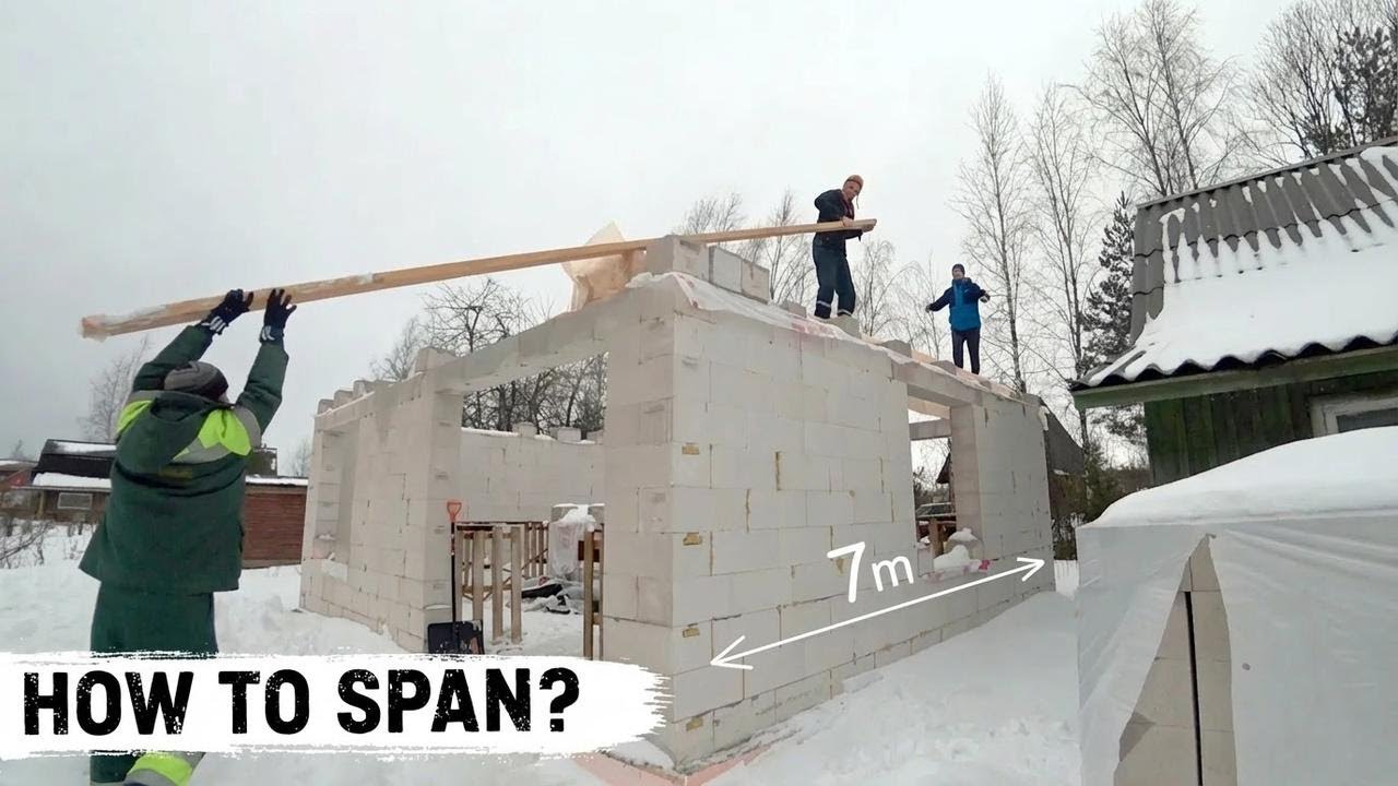 How to Span 23 Feet or More? Wood Planks, I-Beams, Solid Timber, and Concrete Explained