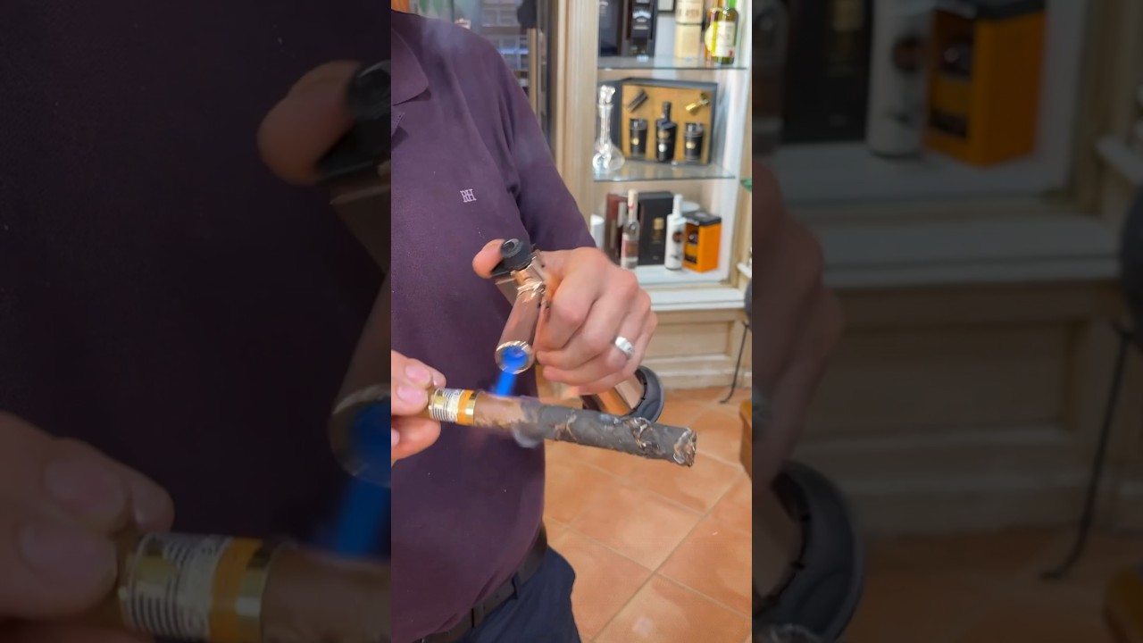 ❌C&oacute;mo NO encender un PURO❌ #cigarspecialist #sansebasti&aacute;n #cigars