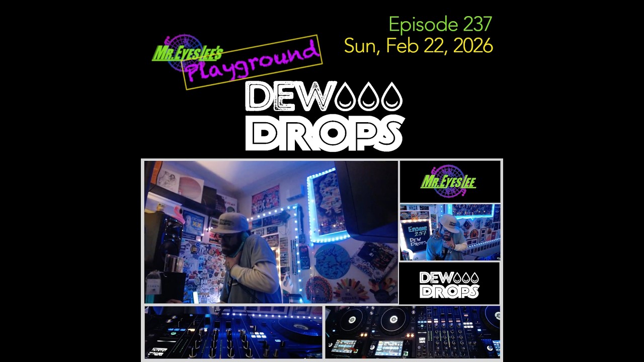 Playground Episode 237 w DewDrops - Feb 22, 2026 #dnb #liquiddnb #rollers #jungle #dancefloor