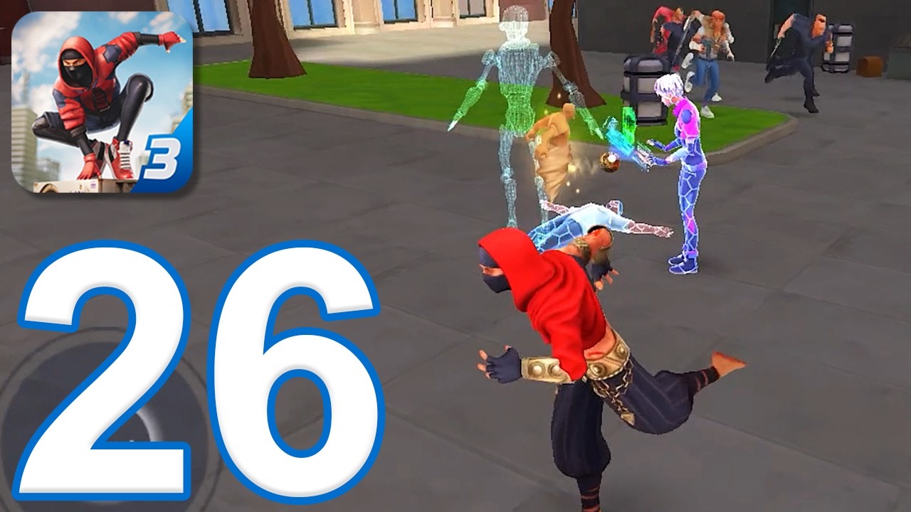 Super Fighter 3 - Gameplay Walkthrough Part 26 - Not Protecting Hacker Girl (iOS, Android)