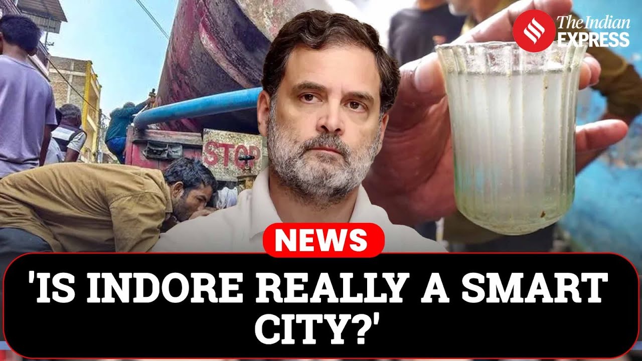 Rahul Gandhi Meets Families Hit by Toxic Water in Indore, Questions ‘Smart City’ Claims