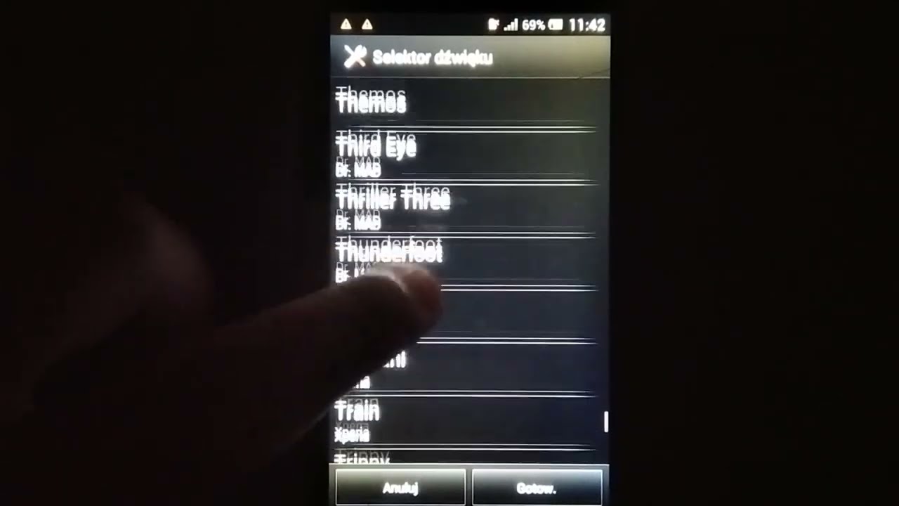 Sony Xperia J - Ringtones and SMS Tones