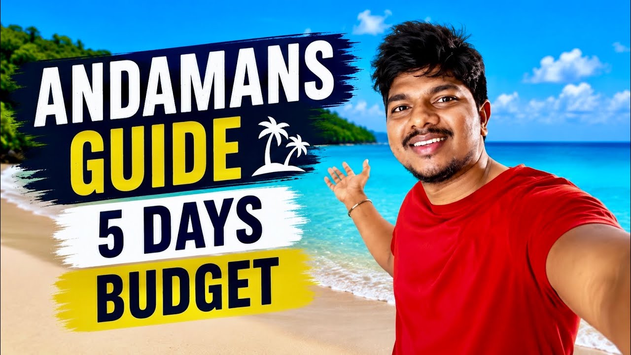 Complete Andaman 🏝️Trip Cost for 5 Days 🔥| Budget Breakdown Telugu