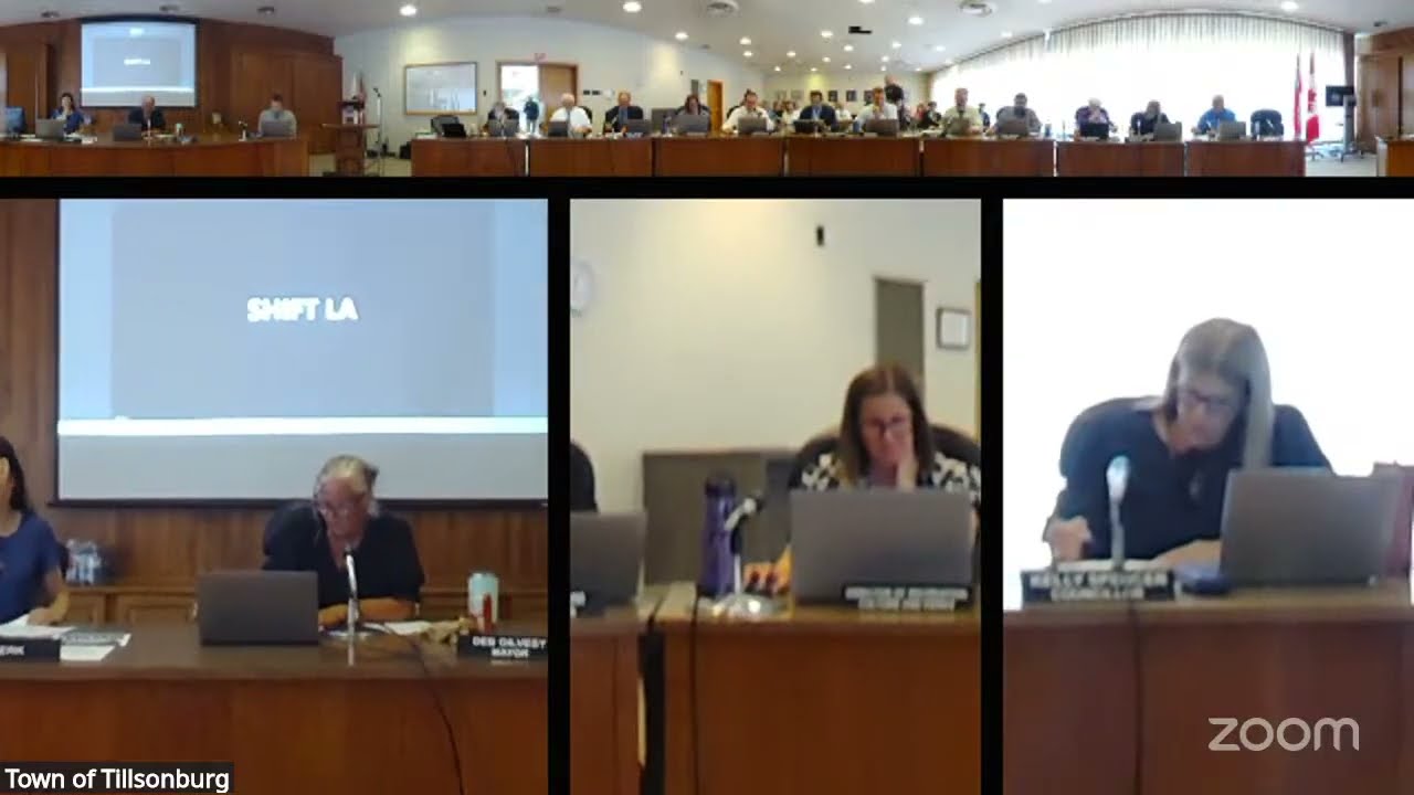 Tillsonburg Town Council Meeting - July 14, 2025