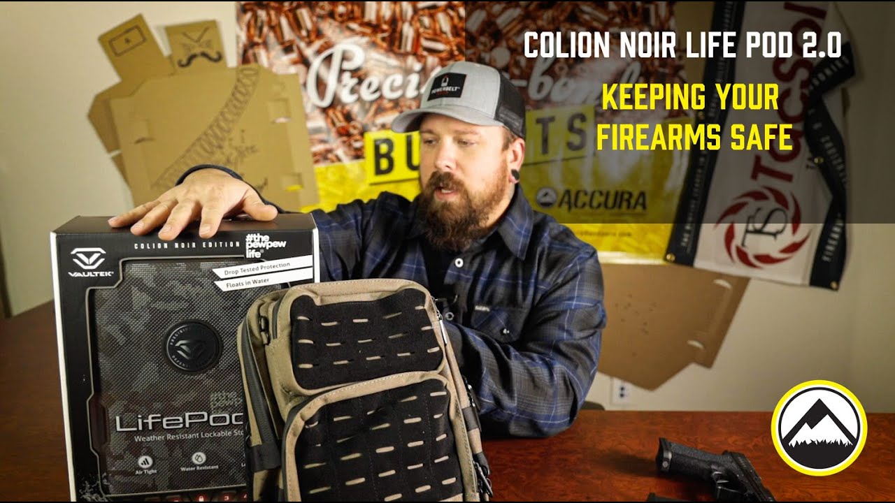 Life Pod 2.0 Colion Noir Edition - Keeping your firearms safe