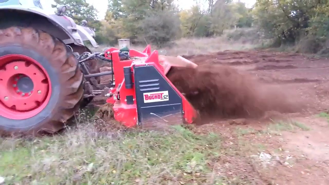 Bugnot 52 broyeur de pierres 2023 agritechnica et sitevi