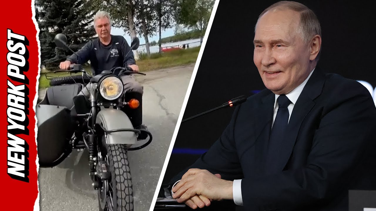 Путин подарил мотоцикл жителю Аляски, пожаловавшемуся на российские санкции