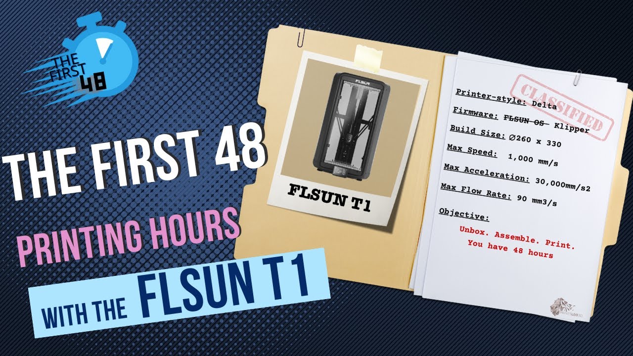 First prints and First impressions with the FLSUN T1