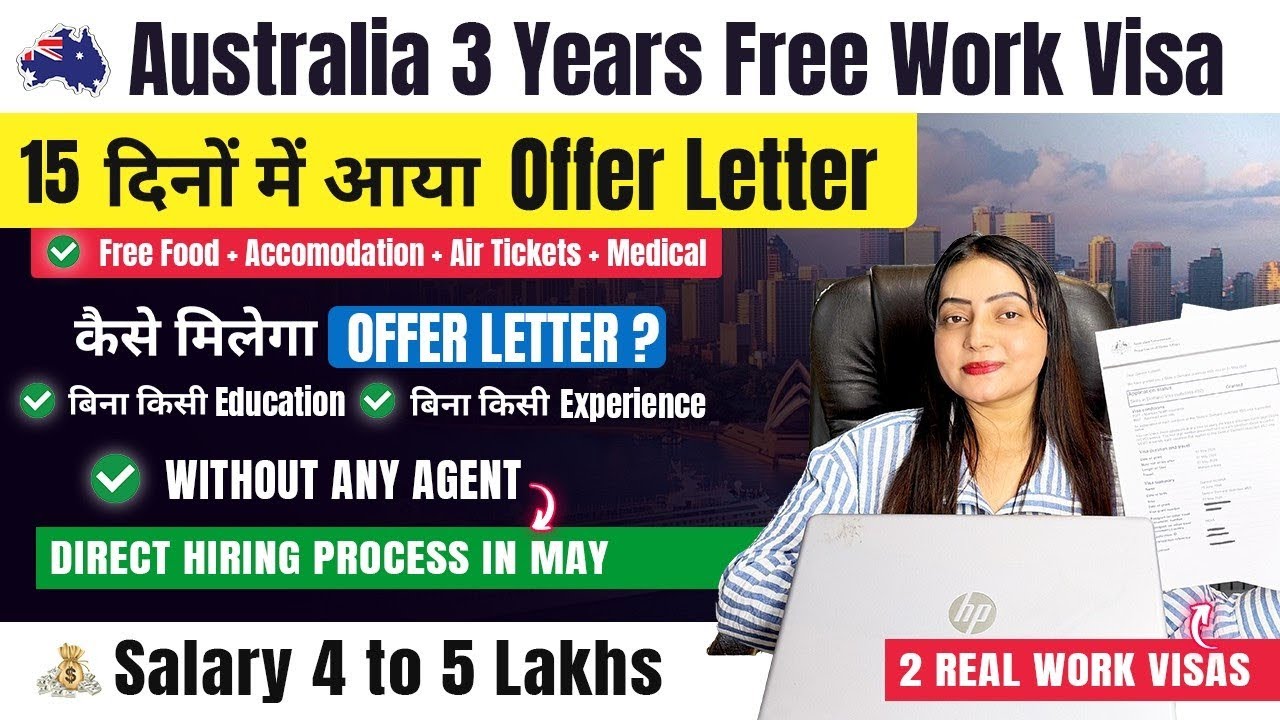 Australia 🇦🇺 Free Work Permit Visa 2026 | Work Visa Approved In 29 Days | Packing & Helper Jobs