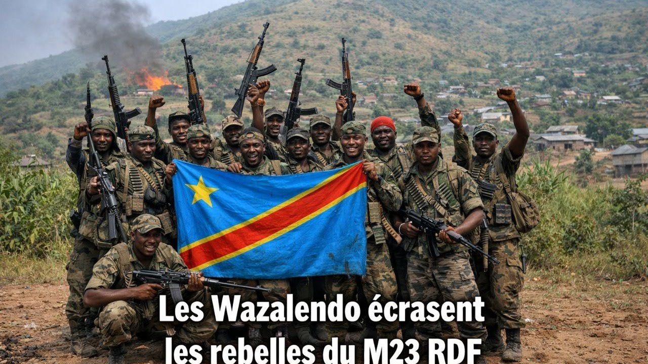 URGENT : LES WAZA VIENNENT DE DÉLOGER LE M23-RDF À IZIBA/ DANS LE TERRITOIRE D'UVIRA CE 18/3/2026