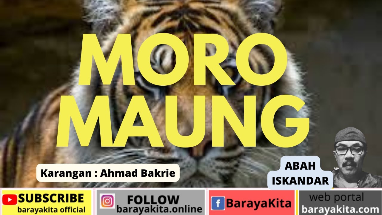 dongeng sunda abah iskandar-moro maung