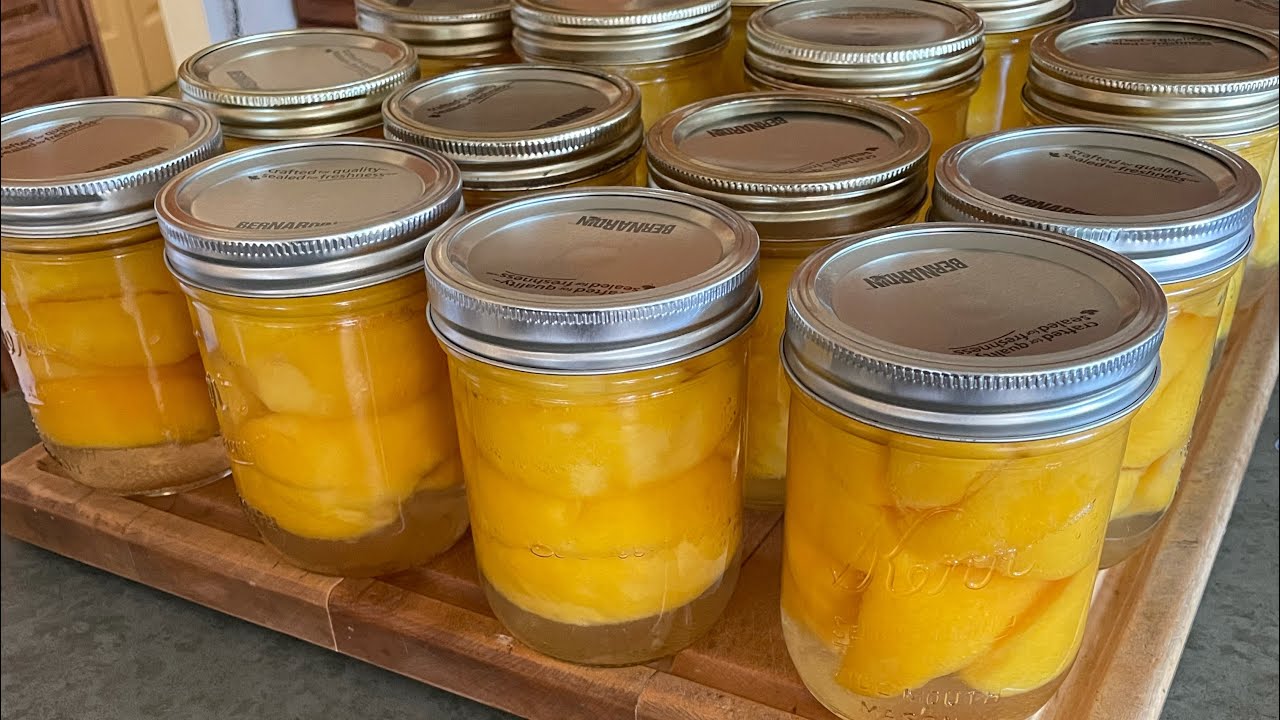 Canning Peaches 🍑 with Terri