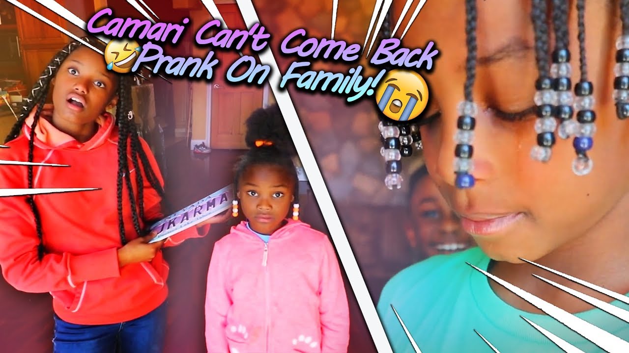Camari Can't Come Back Prank On Family! (She Actually Gets To Stay Longer)