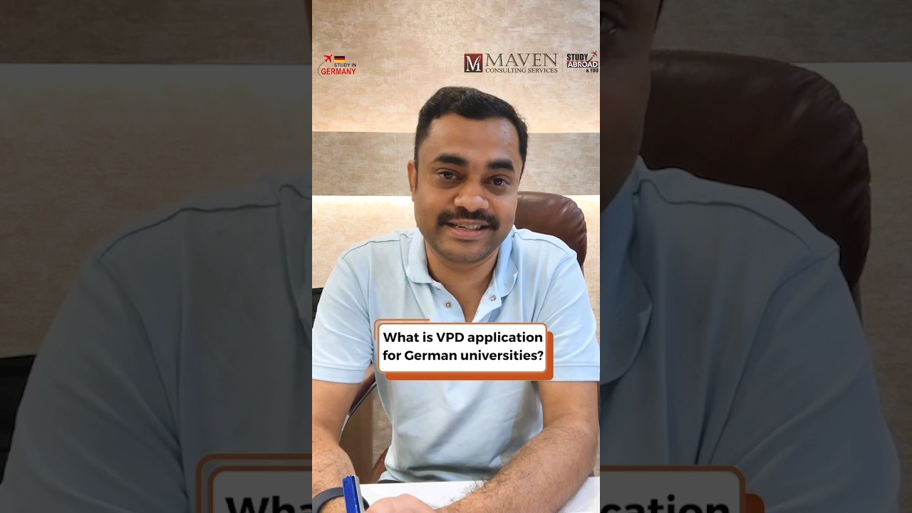 Что такое подача заявления на получение визы (VPD) для поступления в немецкие университеты? 🇩🇪🇩🇪 ...