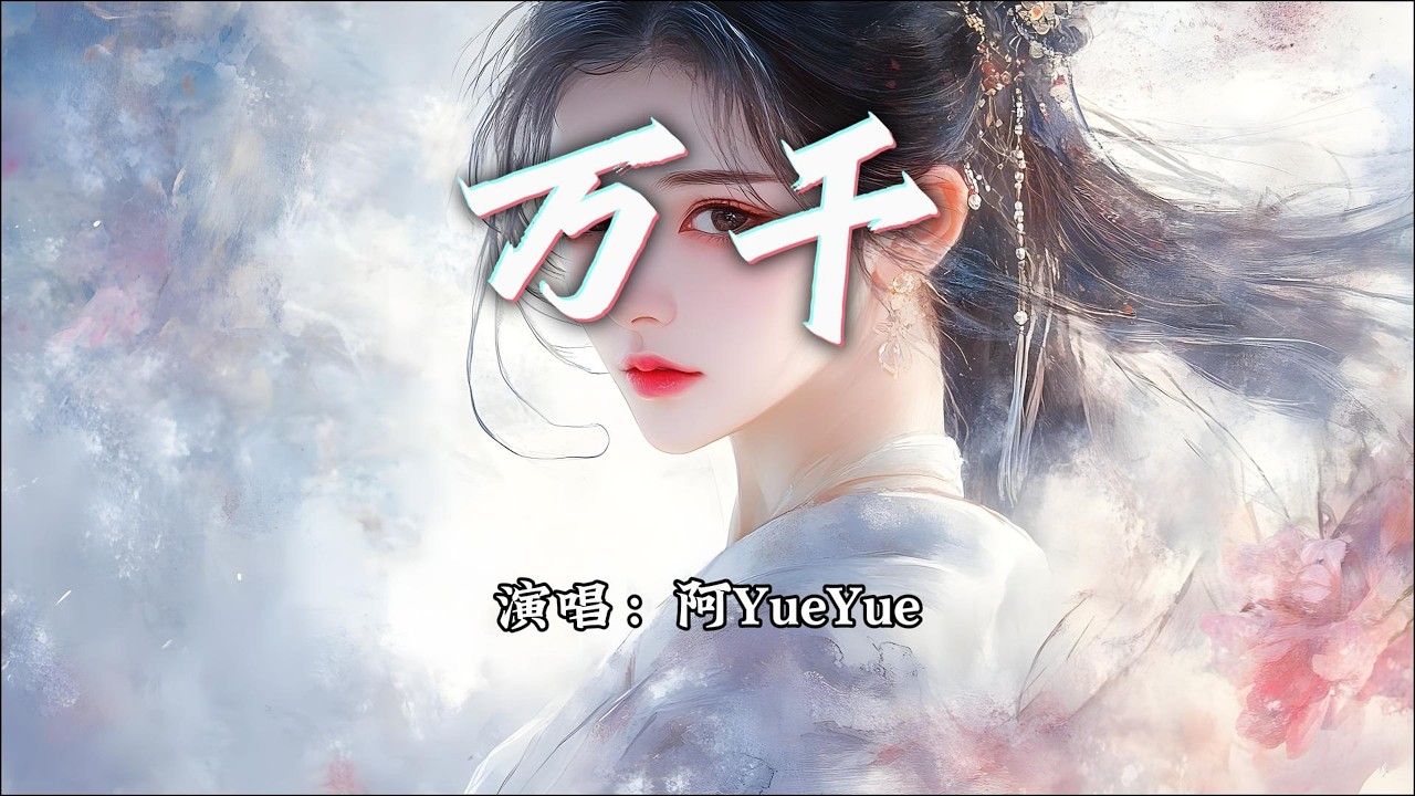 阿YueYue - 万千『诀别那一眼 心事怎么解，只一瞬恨不能与你 万万千千年。』【动态歌词MV】