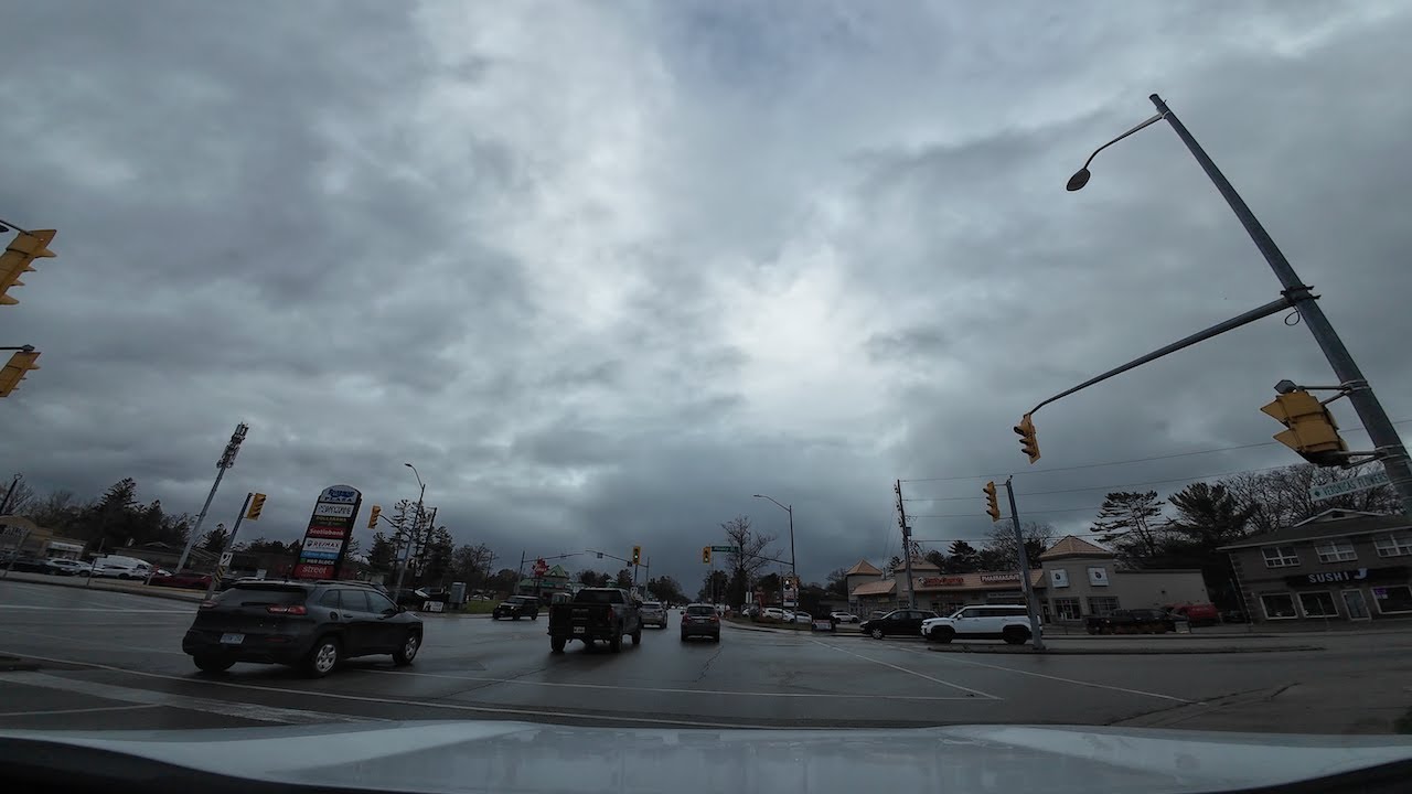 Wasaga to Blue Mountain 4K Drive Pt 1 - Ontario, Canada