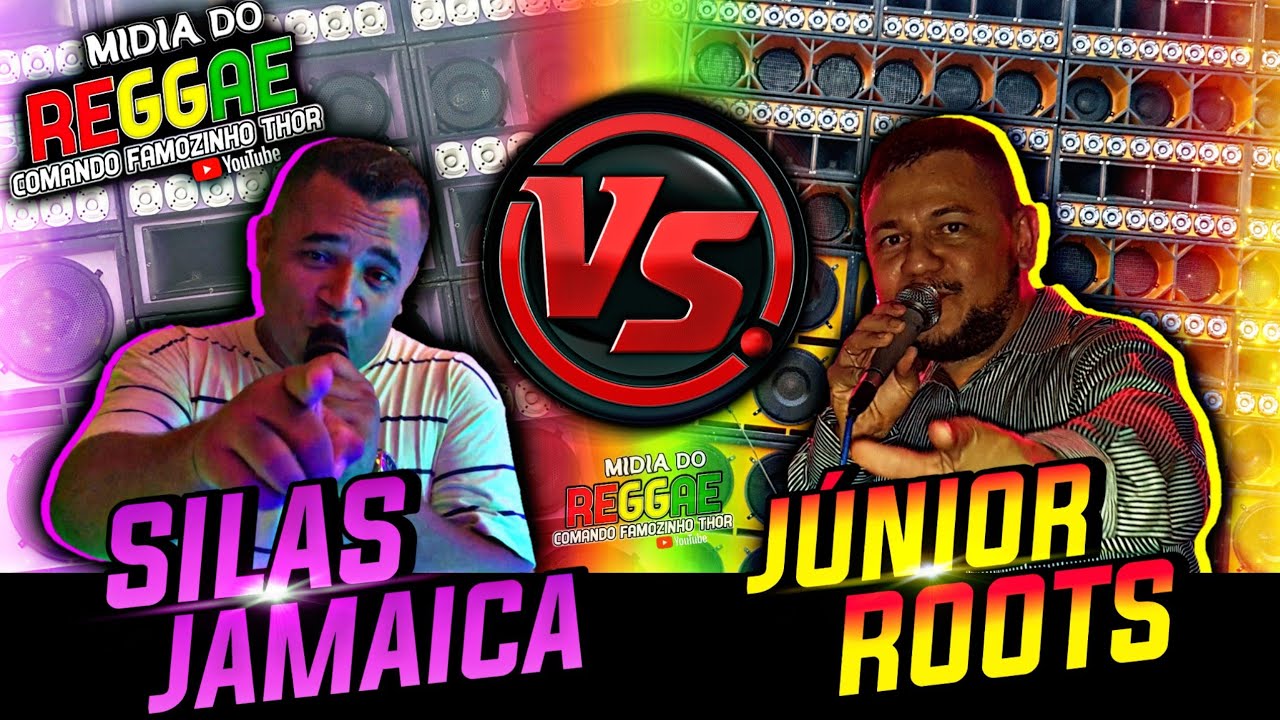 DJ SILAS JAMAICA VS DJ JÚNIOR ROOTS - UMA PRA CADA  | LIVE TOP FIVE II | Midia do reggae