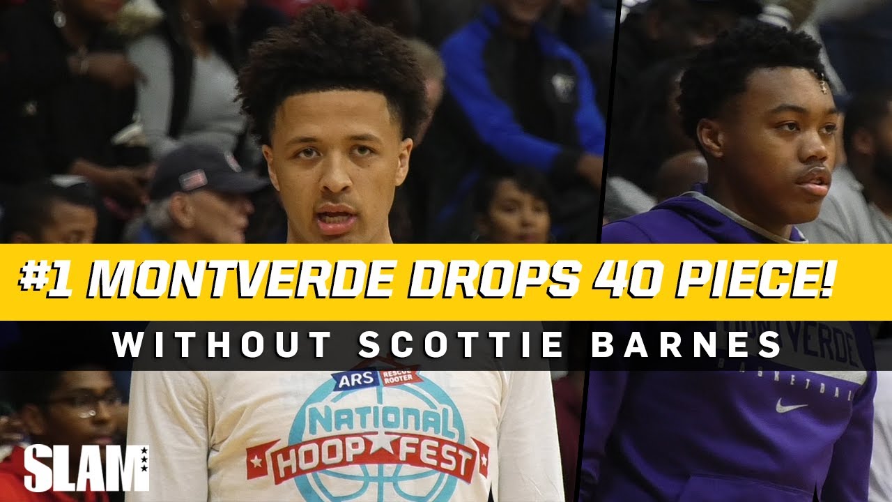 Montverde is UNSTOPPABLE! 40 point win without Scottie Barnes 😧