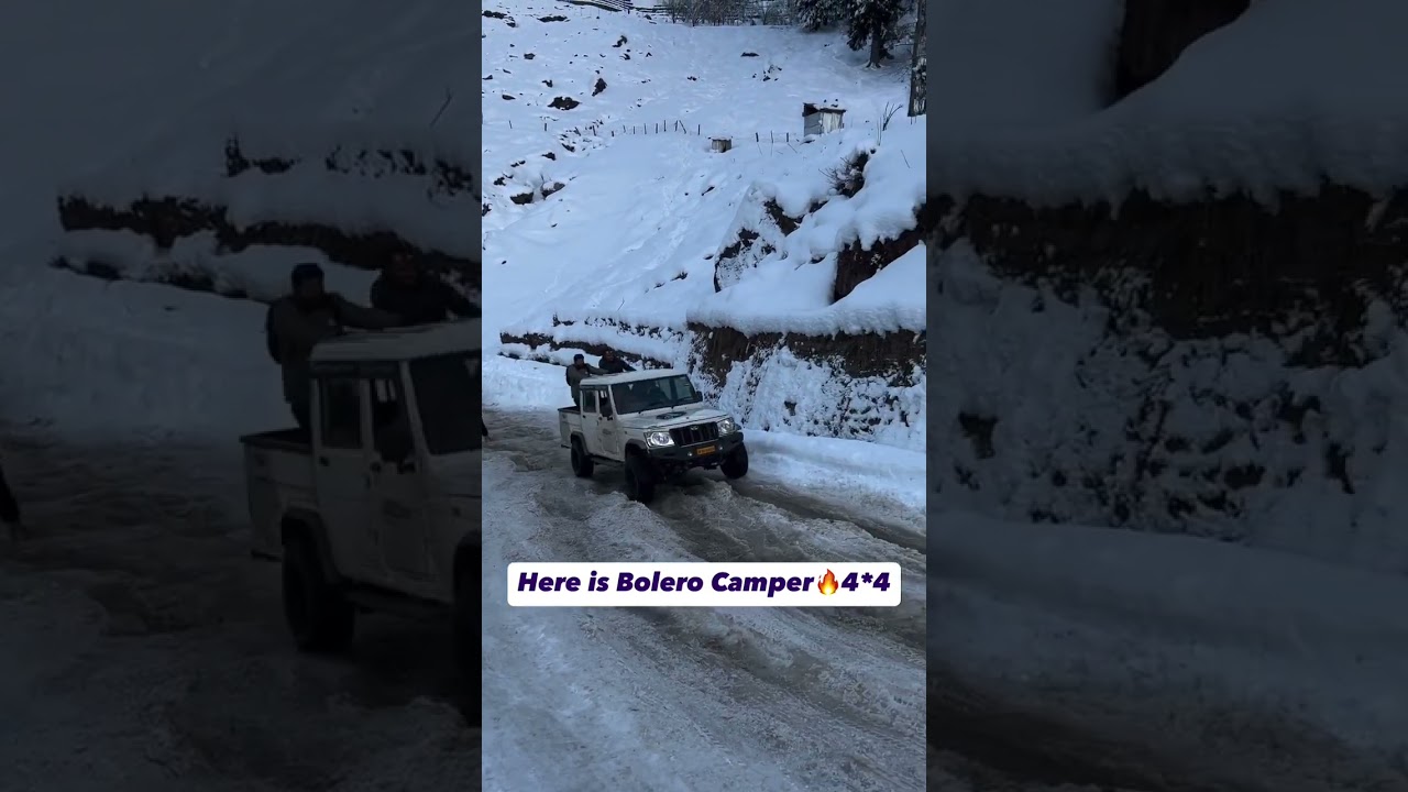 All 4*4 Vehicle in black ice 