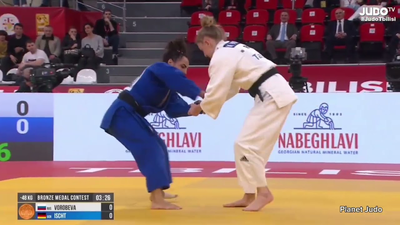Marina VOROBEVA 🇷🇺 🆚️ Sarah ISCHT 🇩🇪 | схватка за бронзу /-48кг | Большой Шлем Тбилиси 2026