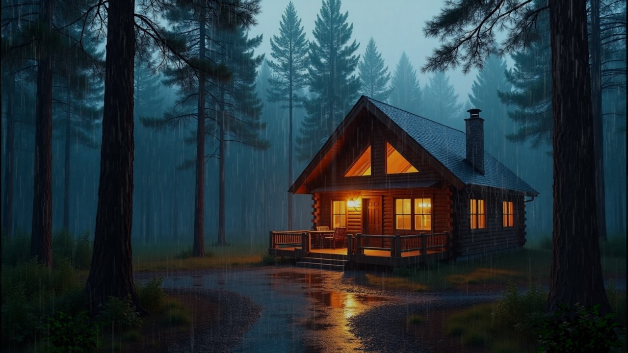 Sounds of Rain & Thunder for Deep Sleep – Relax Your Mind & Sleep Peacefully Tonight