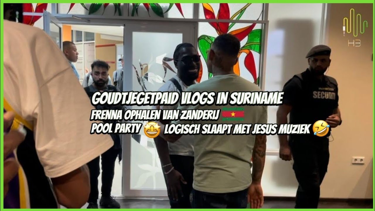 Frenna ophalen van zanderij ✈️ Poolparty 🤩 Logisch slaapt met Jesus muziek 😅 vlog #4