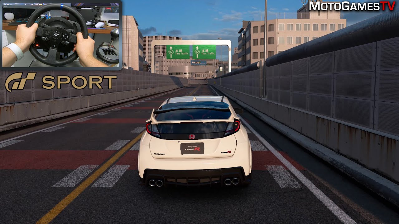 Gran Turismo Sport - 2015 Honda CIVIC TYPE R (FK2) | Thrustmaster T300RS Gameplay [PS5]