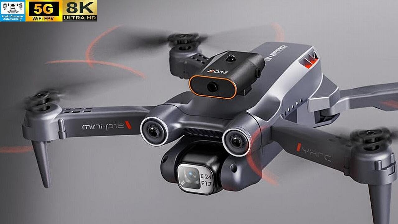P12 Obstacle Avoidance 8K Low Budget Mini Drone &ndash; Just released !