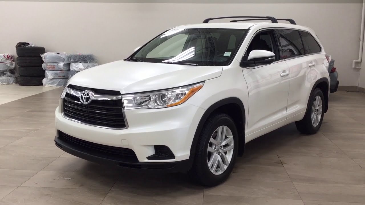 2015 Toyota Highlander LE AWD Review