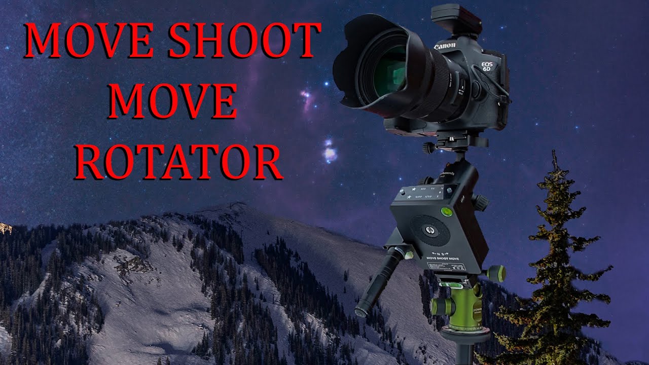 MOVE SHOOT MOVE ROTATOR &mdash; как настроить, расчет экспозиции и смешивание в Photoshop