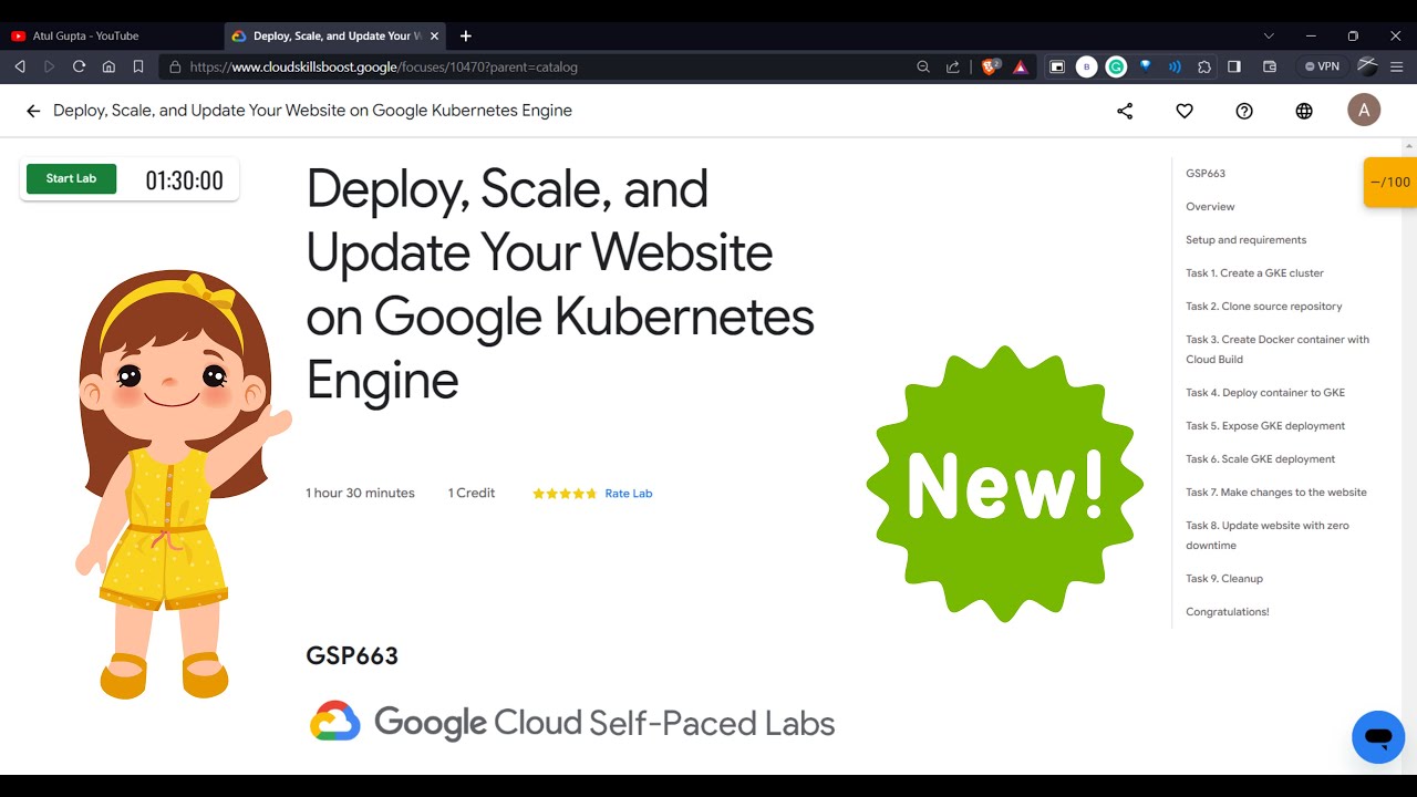 Deploy, Scale, and Update Your Website on Google Kubernetes Engine | GSP663 | #qwiklabs